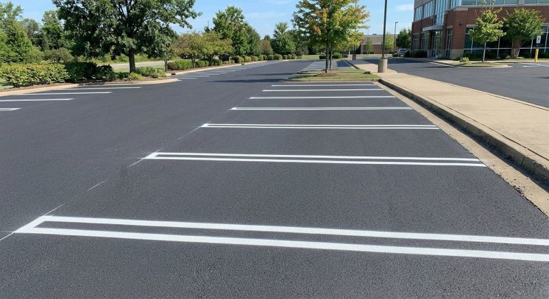 Asphalt Marking in Roswell, GA