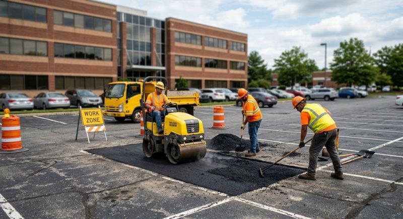 Asphalt Parking Lot Repair in Temecula, CA