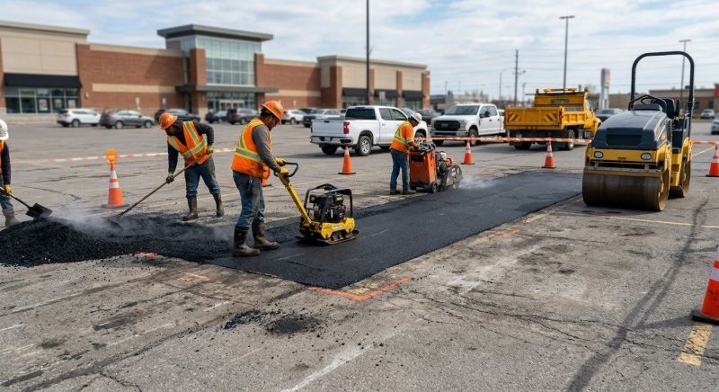 Commercial Pavement Repair in Pasadena, CA