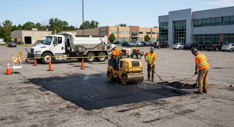 Commercial Paving Repair in Fort Smith, AR