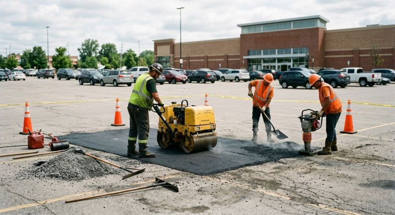 Commercial Paving Repair in San Diego County, CA