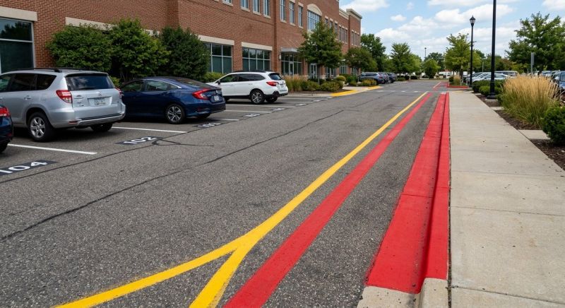 Fire Lane Marking in Alpharetta, GA