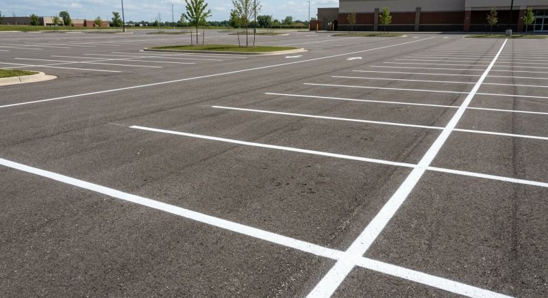 Parking Line Painting in Alpharetta, GA