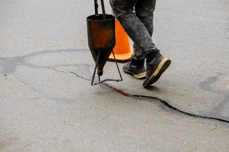 Asphalt Crack Sealing in Miami Dade County, FL