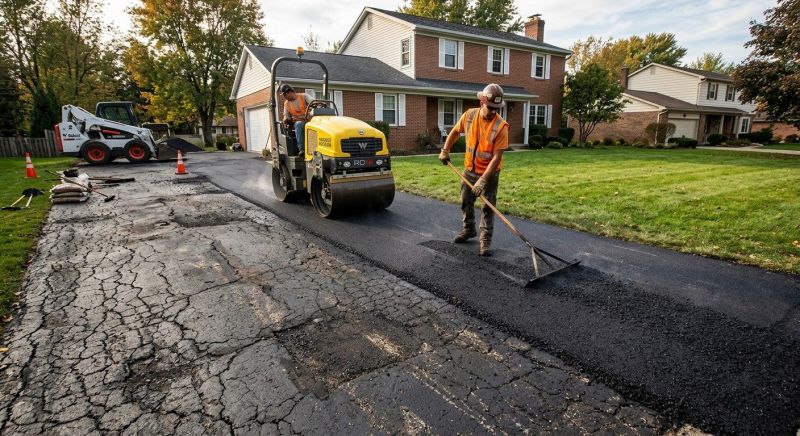 Asphalt Driveway Resurfacing in Grand Rapids, MI
