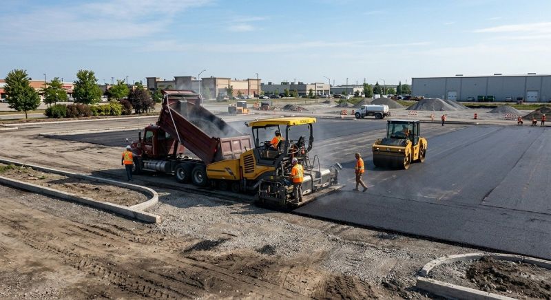 Asphalt Lot Paving in Little Rock, AR