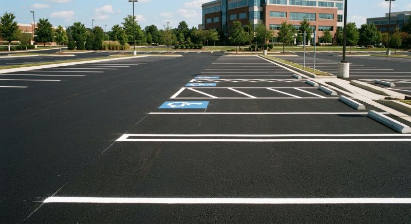 Asphalt Marking in Roswell, GA