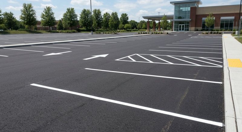 Asphalt Marking in Lawrenceville, GA