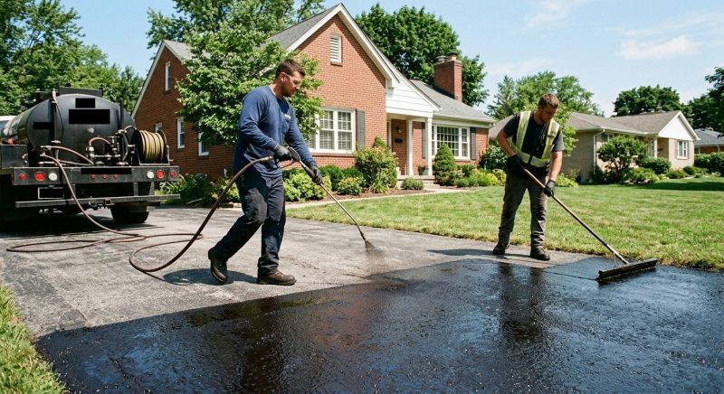 Asphalt Sealcoating in Grand Rapids, MI