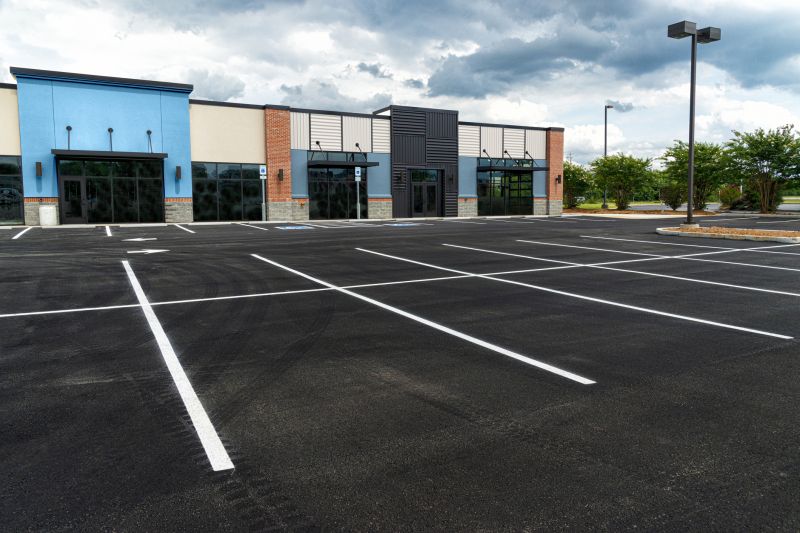 Asphalt Striping in Suwanee, GA