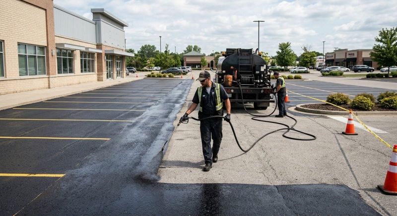 Commercial Asphalt Sealing in San Antonio, TX