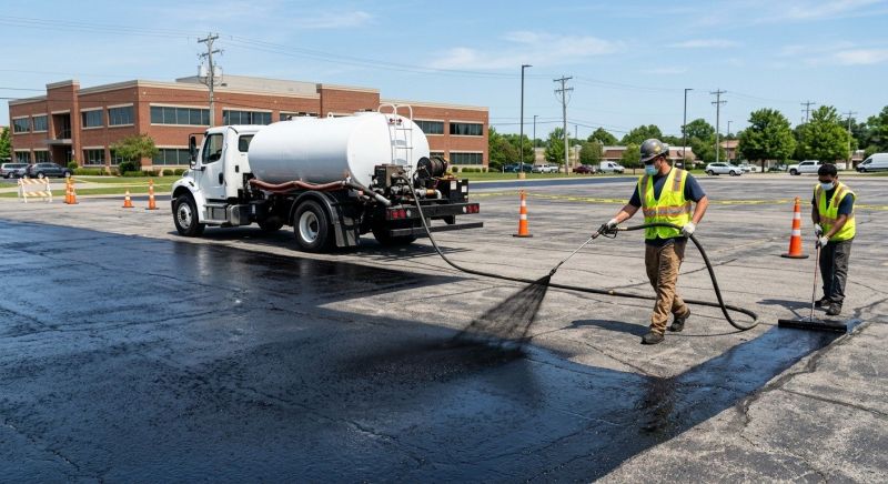 Commercial Asphalt Sealing in Fort Collins, CO
