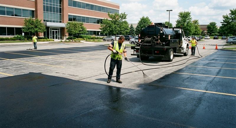 Commercial Pavement Sealing in Columbus, OH