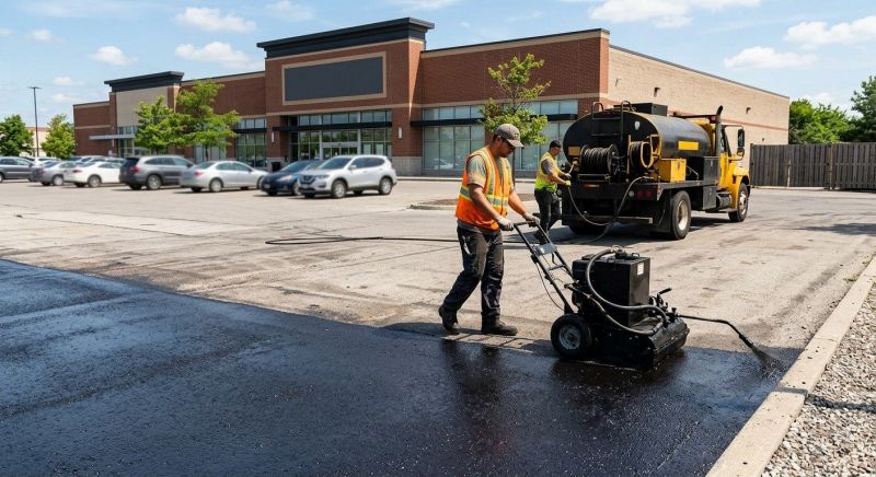 Commercial Pavement Sealing in San Antonio, TX