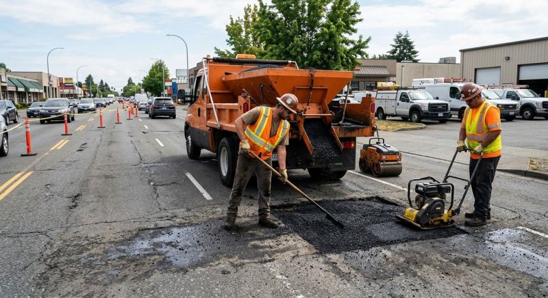 Commercial Pothole Repair in Orange County, CA