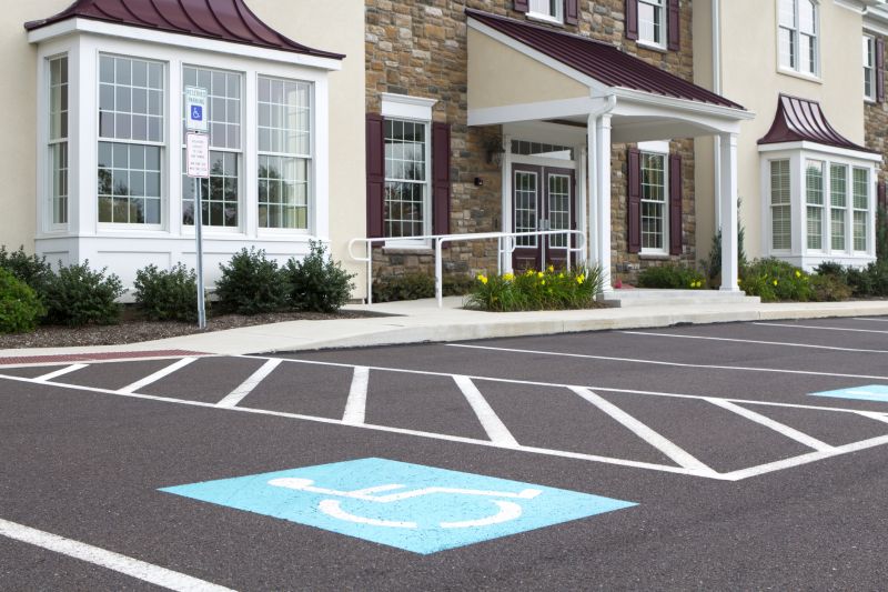 Disability Parking Marking in Alpharetta, GA
