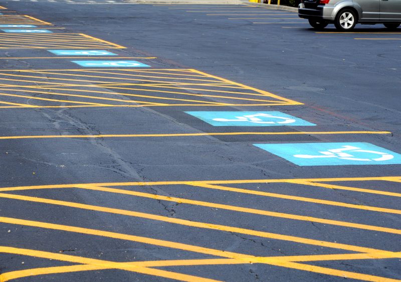 Disability Parking Marking in Lawrenceville, GA