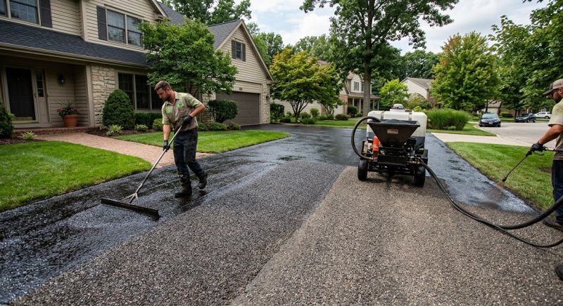 Driveway Sealcoating in Grand Rapids, MI
