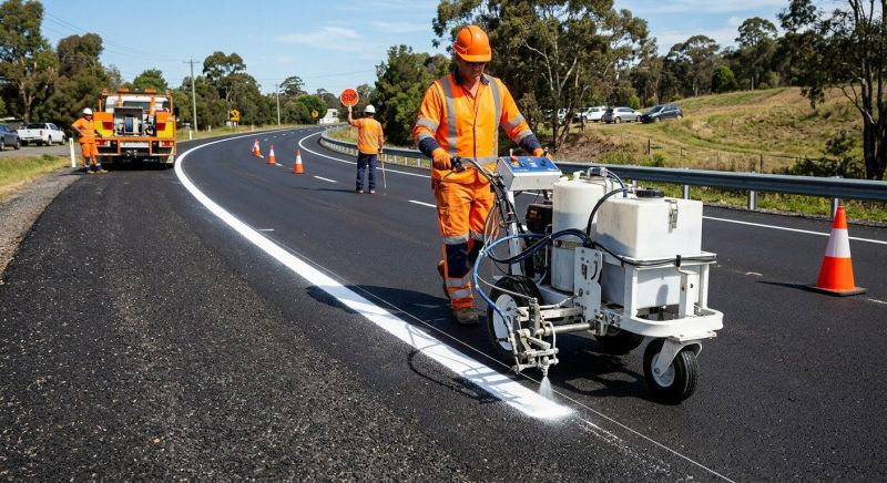 Lane Marking Service in Lawrenceville, GA
