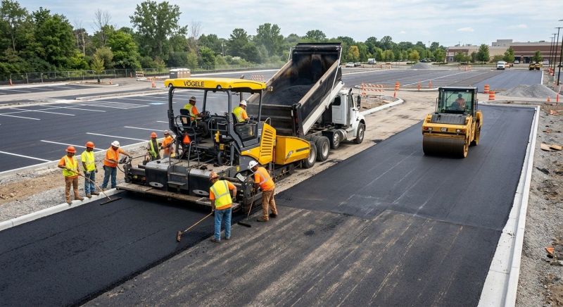 Lot Paving in Orange County, CA
