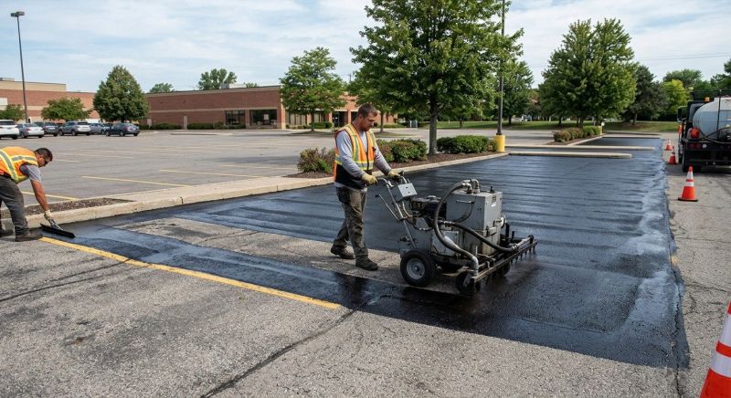 Lot Sealcoating in Columbus, OH