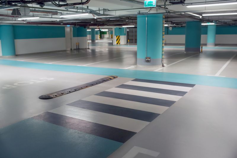 Parking Garage Striping in Lawrenceville, GA