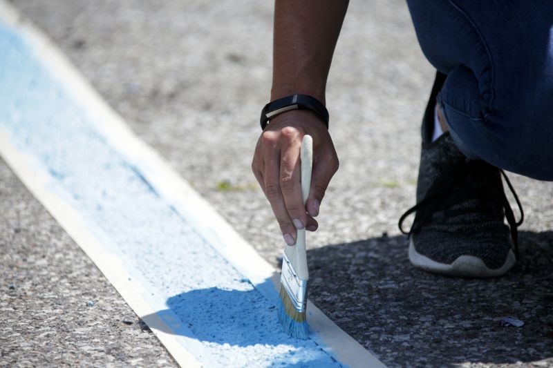 Parking Line Painting in Alpharetta, GA