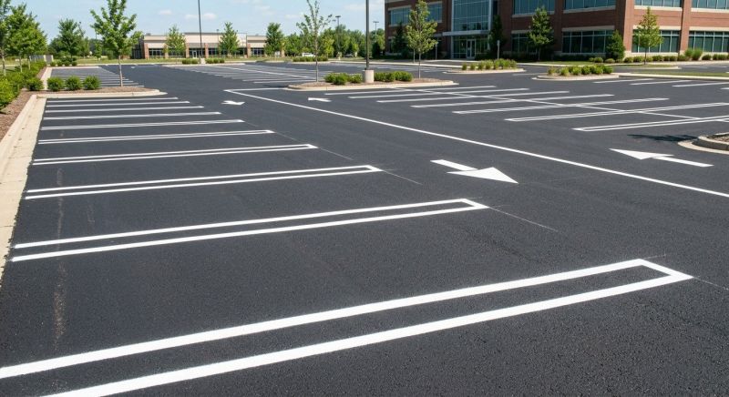 Parking Line Painting in Alpharetta, GA