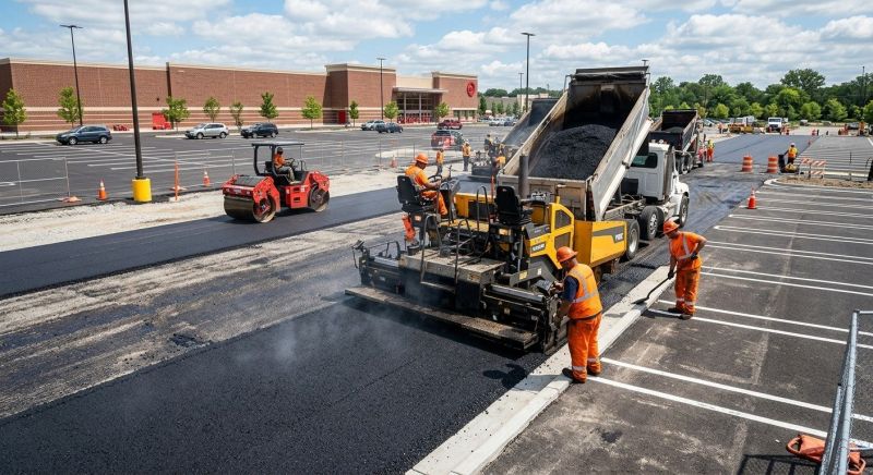 Parking Lot Asphalting in Little Rock, AR