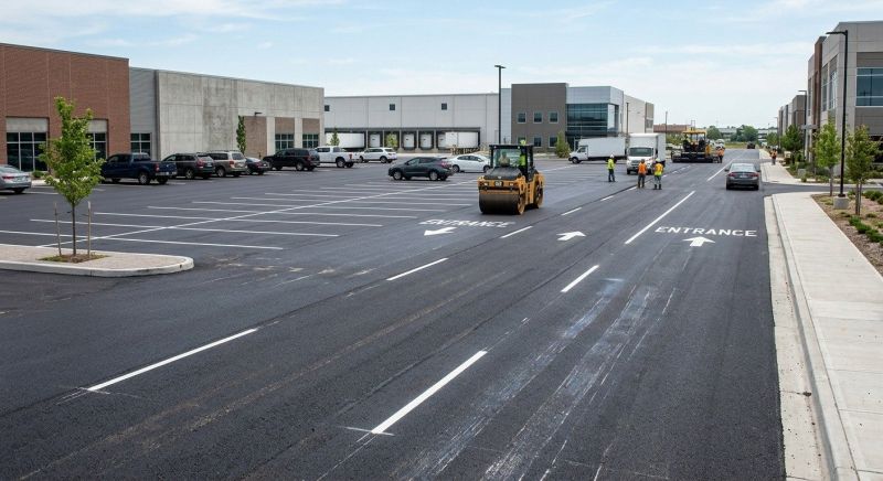 Parking Lot Blacktopping in Savannah, GA