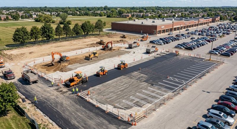 Parking Lot Expansion in Savannah, GA