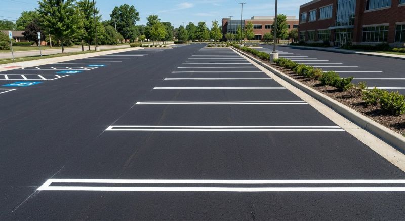 Parking Lot Marking Service in Roswell, GA