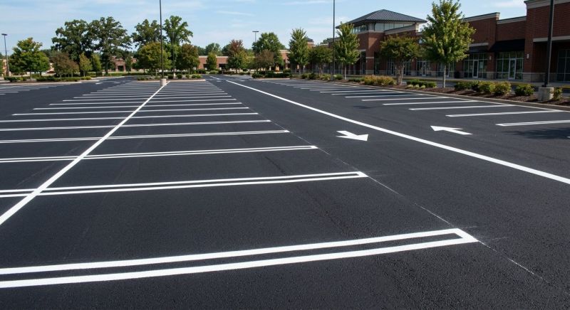 Parking Lot Marking Service in Lawrenceville, GA