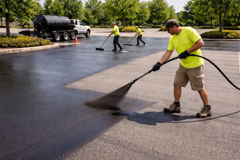 Parking Lot Sealcoating in Miami Dade County, FL