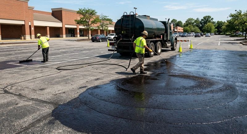 Parking Lot Sealcoating in Miami Dade County, FL