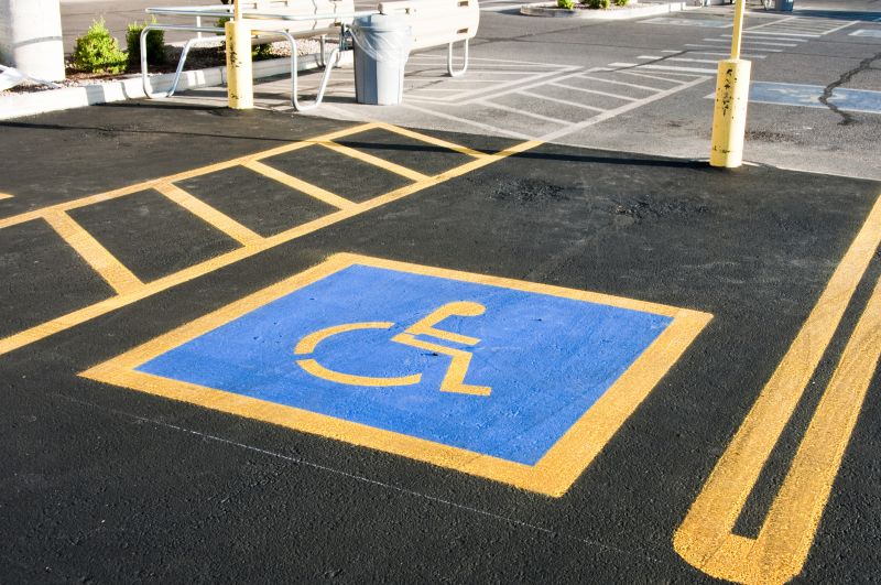 Parking Space Marking in Lawrenceville, GA