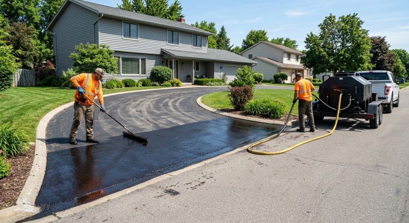 Residential Driveway Sealcoating in Denver, CO