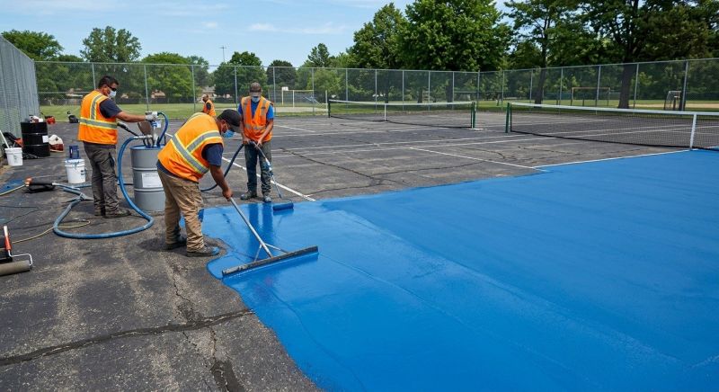 Sports Court Resurfacing in Fort Collins, CO