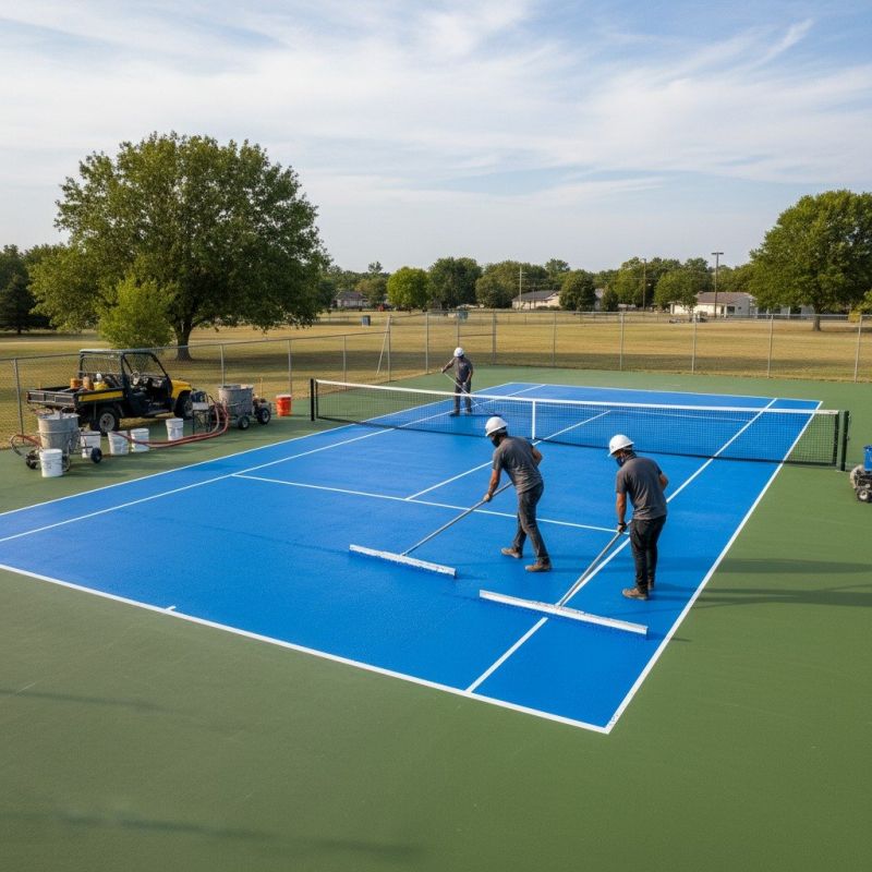 Sports Court Resurfacing in Grand Rapids, MI