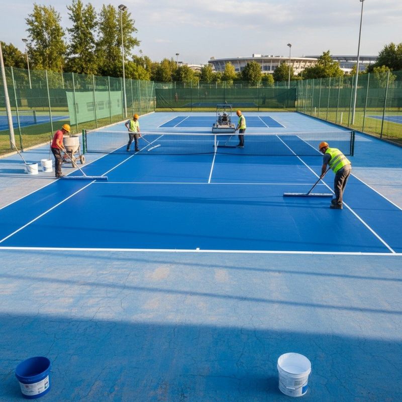 Sports Court Resurfacing in Grand Rapids, MI