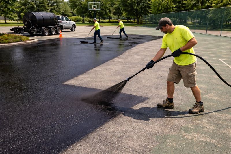 Sports Court Resurfacing in Columbus, OH