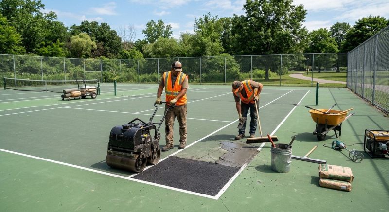 Tennis Court Repair Service in Fort Collins, CO